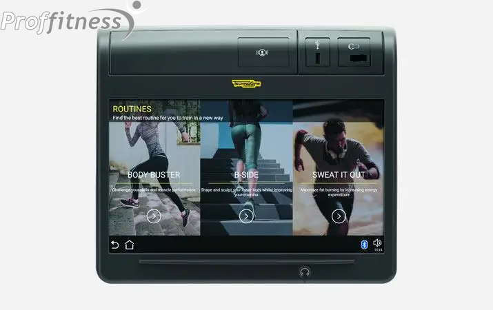 Профессиональный горизонтальный велотренажер Technogym Exite 700 Recline Unity 0062 фото